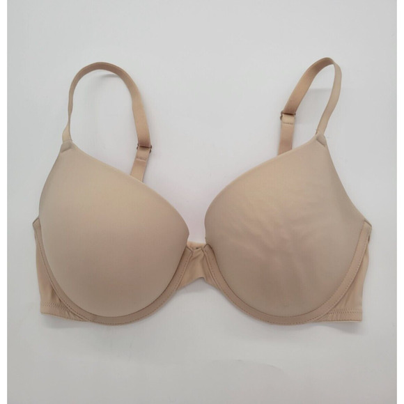 Victoria's Secret Other - Victoria's Secret PINK Wear Everywhere Tan Convertible UW Push Up Bra Size 32DD